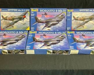 Revell Models Feat Mosquito B  Spitfire