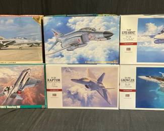 Hasegawa Hobby Kits feat. F22 Raptor