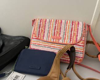 Vera Bradley purse and small clutch.
