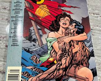 1993 DC The Death of Superman 