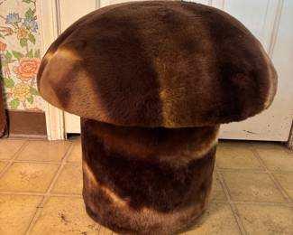 Vintage Mushroom Stool