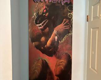 Rage the Werewolf Trading Card Game Poster