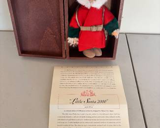 Steiff Little Santa 2000