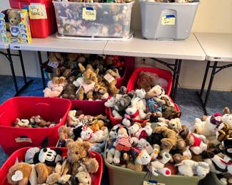 Hundreds of Plush Bears