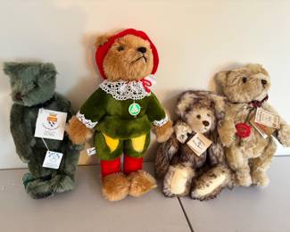 Many Collectible Bears