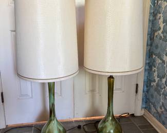 Mid Century Drip Lamps