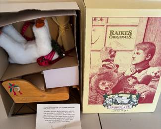 Raikes Bears Snowflake with his Sleigh