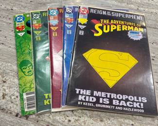 1993 DC Issues 11-15 (Superman)
