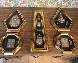 Limoges Fragonard Wall Art