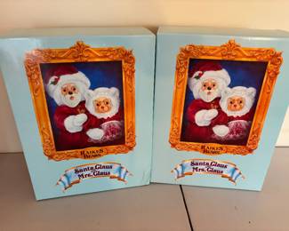 Raikes Bears Santa Claus and Mrs Claus