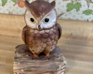Gorham Owl Music Box