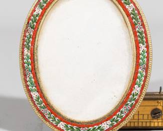 mosaic picture frame made in Italy