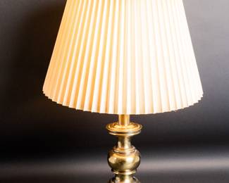 brass lamp