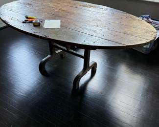 Antique French Dining/Tavern Table