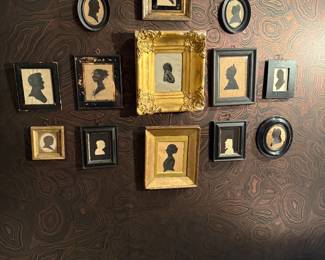 Collection of Antique Silhouettes