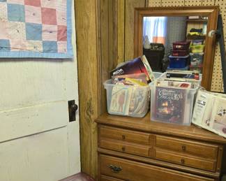 Clothing Patterns; Textile Patterns; Children's Quilt; 3 Drawer Dresser with Mirror