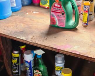 Lots of Bottled & Can Supplies - Bugs, Fertilizers, Cleaners and more!