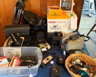 Lots of Camera Supplies & Equipment