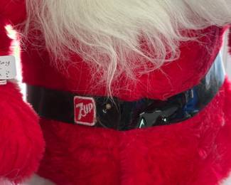 7 Up Store Display Santa -- Maybe a Harold Gale??