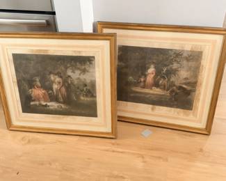 Two antique prints