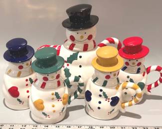 Snowman hot chocolate set by Temp-tations