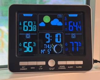 Digital home weather station