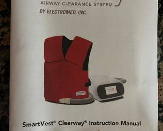 Brand new, in the box smartvest clearway airway clearance system