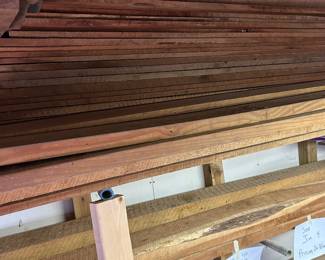 Lumber!! Lots and lots of wood.  Selling the whole lot in bulk