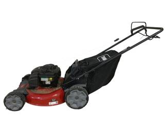 4709 - Toro Push Lawnmower w/ Baggier - 32 x 64 x 21 (Description): Used as is electric/electronic/mechanical item. No guarantee all components, untested.