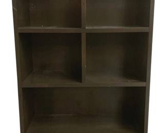 3011 - Wood Storage Unit - 36 x 24 x 12 (Description): 5 Cubbies & a Bottom Rail