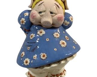 5280 - Pottery Piggy Bank - 14" Tall