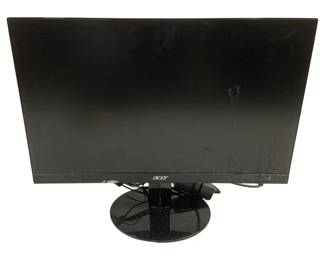 4842 - Acer Computer Monitor - 17 x 22 (Description): Used as is electric/electronic/mechanical item. No guarantee all components, untested.