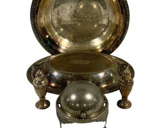 5379 - Lot of Assorted Silver Plated Items