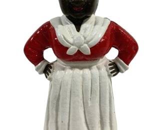 5222 - Cast Iron Bank - 10" Tall