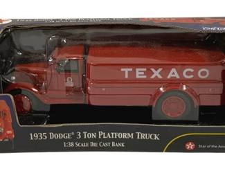 4093 - Texaco Die Cast 1935 Dodge Truck in Box (Description): 1/38 Scale
