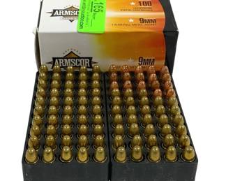 4438 - Armscor 9mm Ammo - 100 Rounds