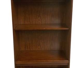 3006 - Traditional Cherry Wood Bookcase - 77 x 30 x 16