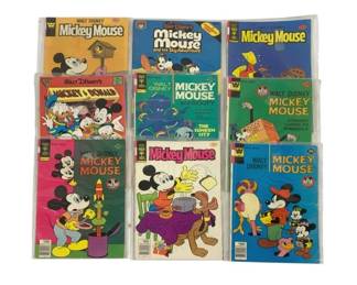 4064 - 9 Disney Mickey Mouse Comics