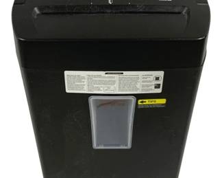 4541 - Bonsaii L275-A Papershredder - 18.5 x 12.5 x 8 (Description): Used as is electric/electronic/mechanical item. No guarantee all components, untested.