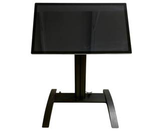 6566 - ELO 42" LCD Screen w/ Peerless AV Stand (Description): Used as is electric/electronic/mechanical item. No guarantee all components, untested.