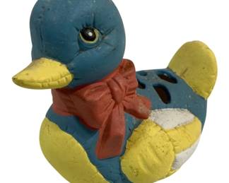 4854 - Giftco Ceramic Duck - 4 x 5 x 3