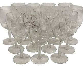 5433 - Lot of Assorted Wine Glasses