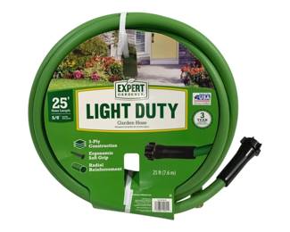 4574 - 25ft Light Duty Hosepipe - New