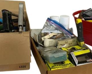 7020 - 3 Boxes of Tools & Nails