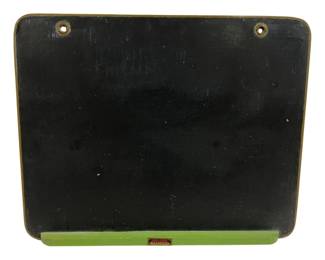 6327 - Vintage Litho Plate Blackboard - 20 x 16