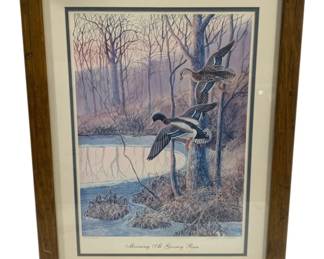 6013 - Framed Print - #1010/1600 Signed - 19 x 25