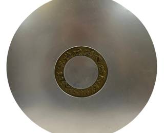 5188 - Zodiac Metal Serving Tray - 18" Round
