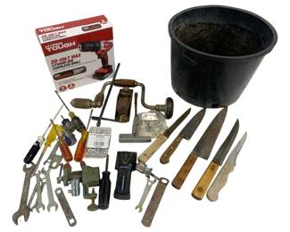 9850 - Lot of Assorted Tools & More