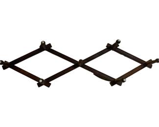 6300 - Expandable Wall Hanging Hat Rack - 32 x 9