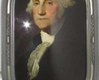 9131 - George Washington by Gilbert Stuart (Description): 12 X 18